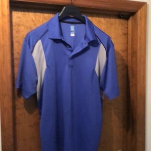 PGA TOUR embroidered blue golf sport shirt xl